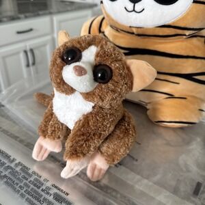 Wild Republic 8"  Mouse Lemur Plush Animal Brown and White Clean #bin5